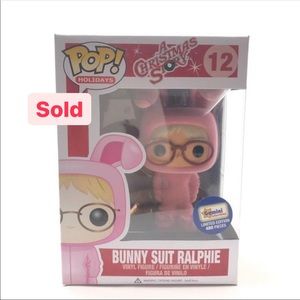SOLD - Funko Pop! Bunny Suit Ralphie #12 Gemini Flocked Christmas Story.